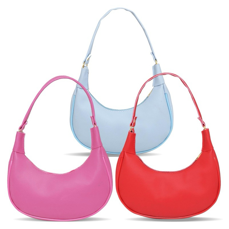 Kit 3 Bolsa Meia Lua Salton Promoção Lancamento