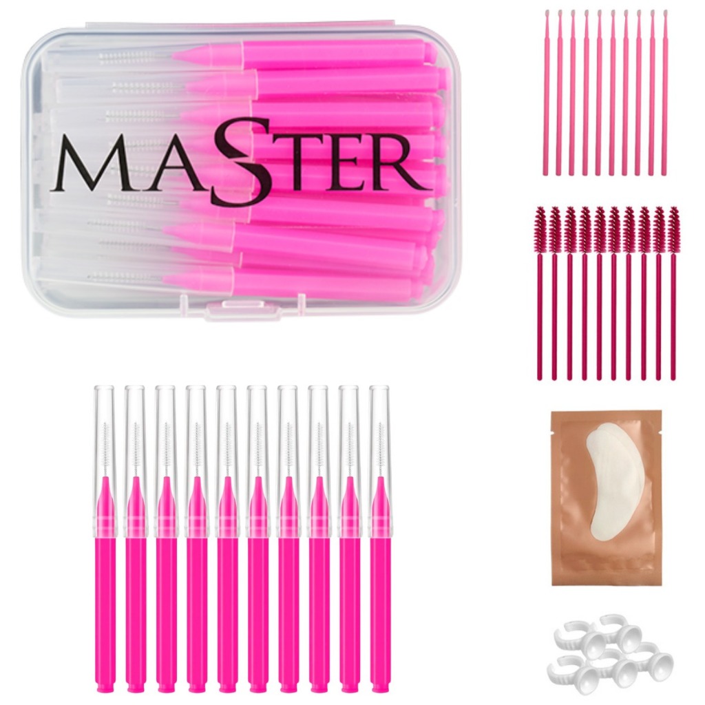 Kit 30 Escovinhas Master Para Brow Lamination E Lash Lifting