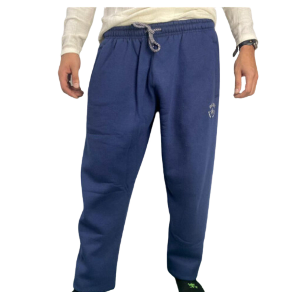 Calça De Moletom Okdok Liso Elástico Ajustavel Barra Plus Size em Oferta na Shopee