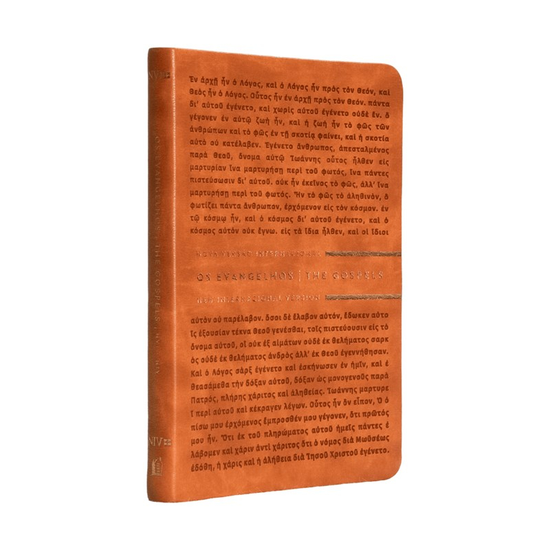 Os Evangelhos | Bilíngue | NVI | Letra Grande | Capa Flexível em Oferta na Shopee