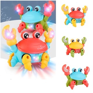 Brinquedo Caranguejo Fujão Musical Som Luz E Movimento em Oferta na Shopee