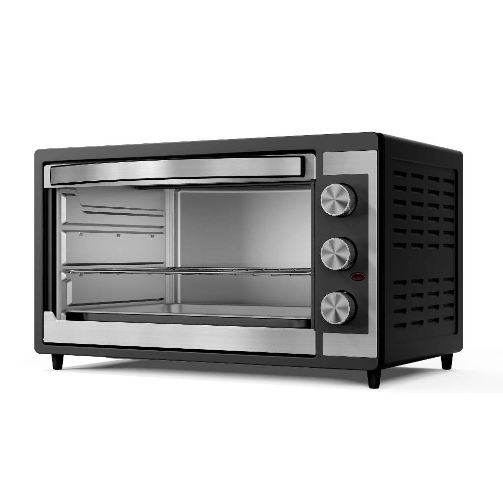 Detalhes do Forno Elétrico de Bancada 50 Litros 1500w Preto