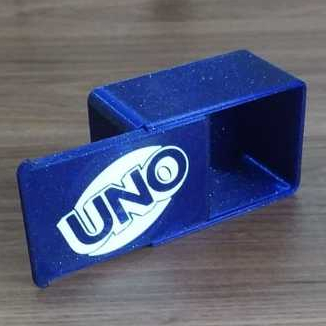 Uno Card Box - Porta Baralho / Organizaor Baralho