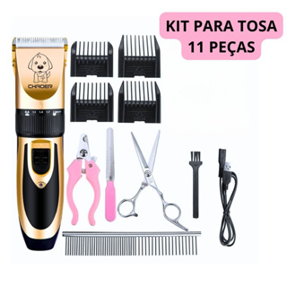 Máquina Para Tosar Cachorro Profissional Pet De Corte Cabelo Tosador de Cães Pet