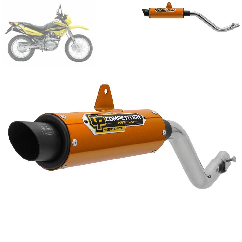 Escapamento Esape Pro Tork Competition Bros 150 2003 2004 2005 2006 2007 2008 Cromado em Oferta na Shopee