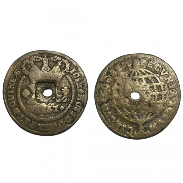 Moeda do Brasil - XL réis - 1757 -