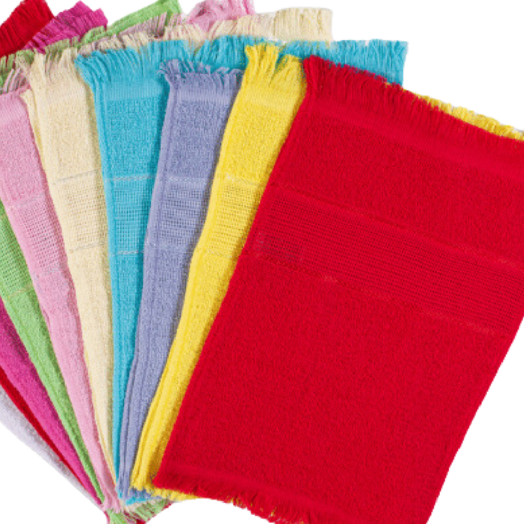 Kit 10 Toalhas Social Bordar Escolar  toalhinha de mão 100% Algodão Artesanato Pintura Brinde em Oferta na Shopee