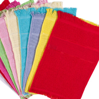 Kit 10 Toalha Social Bordar Escolar toalhinha de mão 100% Algodão Artesanato Pintura Brinde em Oferta na Shopee
