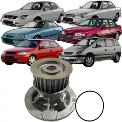 Bomba Água Indisa Daewoo Leganza Nubira Gm Astra Vectra
