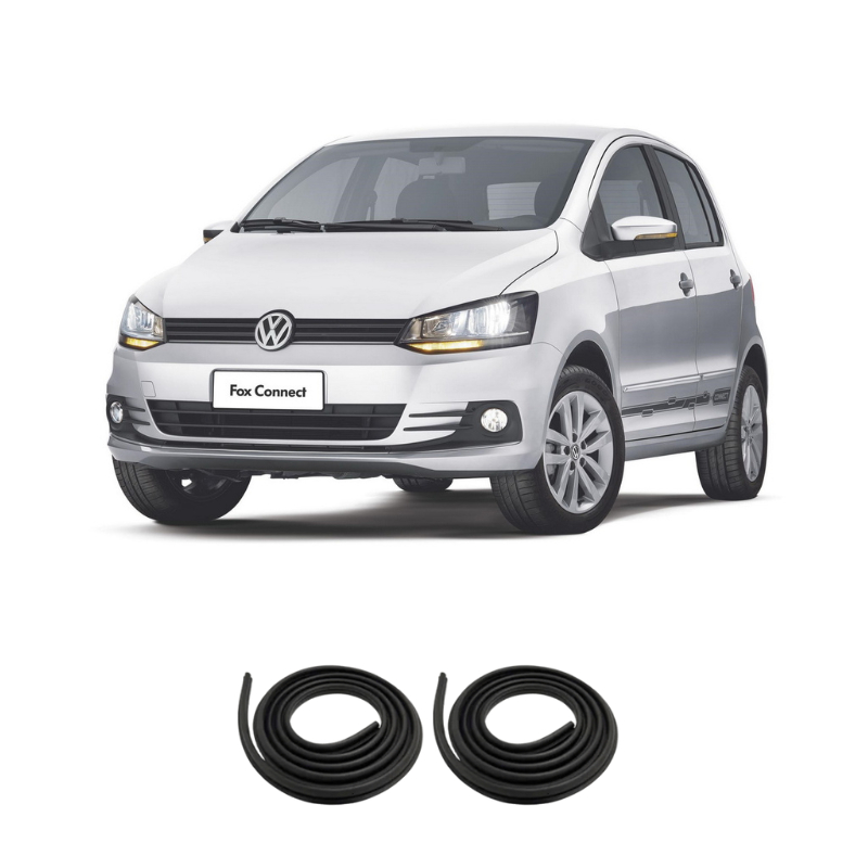 Kit Borracha Vedação 2 Portas Traseira Fox 2003 A 2021 em Oferta na Shopee