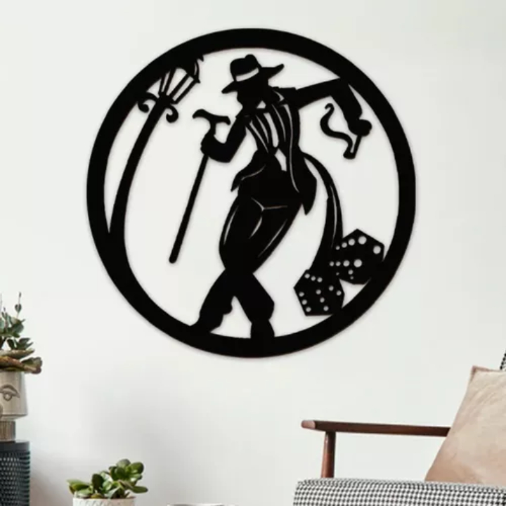 Quadro Mandala Religiosa Orixá Seu Zé Pilintra Umbanda Decor