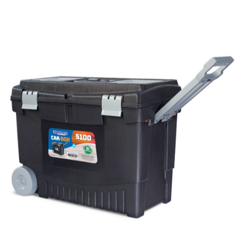 Caixa Maleta de Ferramentas Car Box C/ 2 Rodas toy 25371