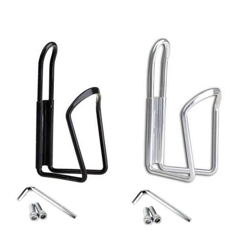 Suporte de Garrafa NIPARTE C/Parafusos Inox e Chave Allen L Para Caramanhola Garrafa Squeeze Alumínio Para Bicicleta em Oferta na Shopee