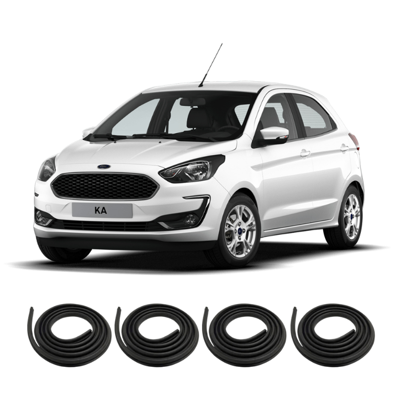 Kit Borracha Vedação Das 4 Portas Ford Ka 2013 A 2021 em Oferta na Shopee