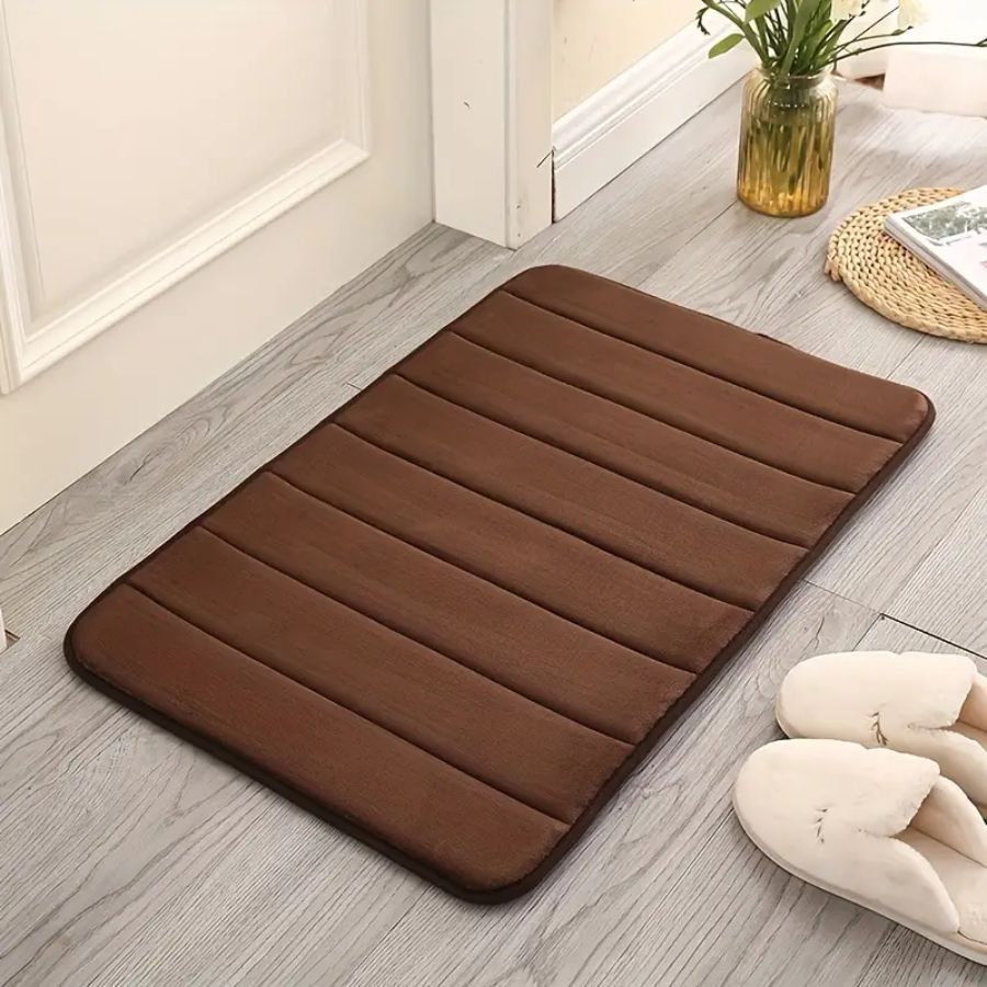 KIT 6 Tapetes De Banheiro Antiderrapante Super Luxo Soft Macio em Oferta na Shopee