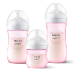 Kit Mamadeiras Pétala Philips Avent 3.0 125ml, 260ml e 330ml Anticólica