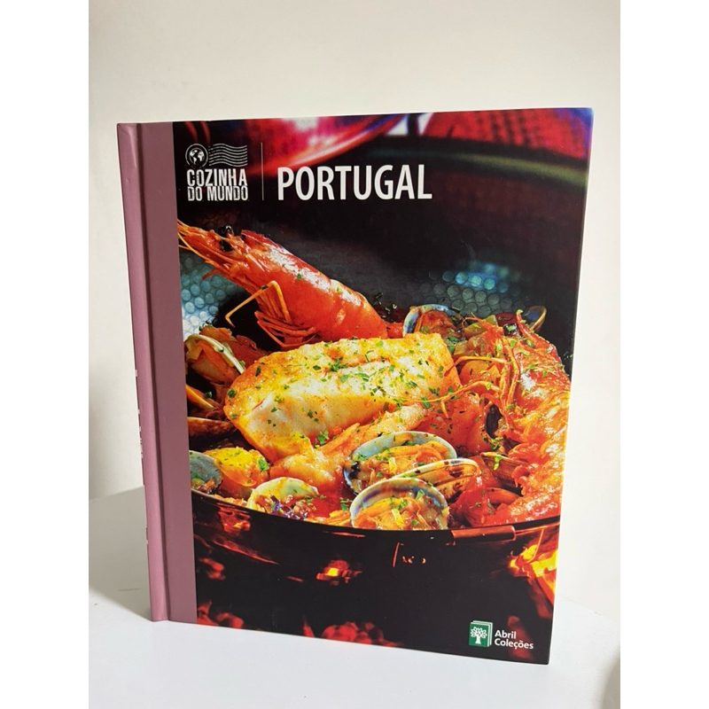 Livro Capa Dura Cozinha do Mundo Portugal Abril coleções