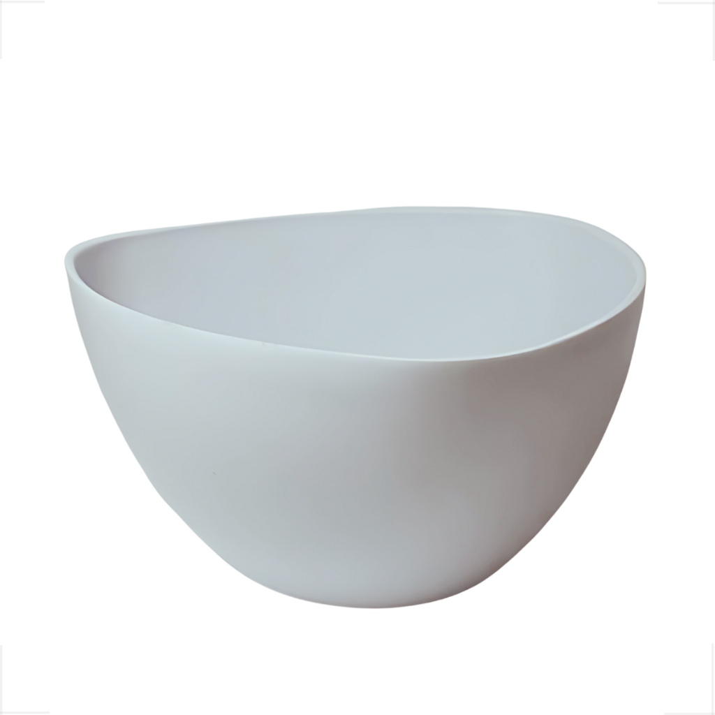 Kit 10 unidades Tigela Cumbuca Bowl Petisco Multiuso Pote Plástico Branco Triangular  - 300ml em Oferta na Shopee