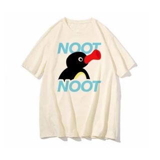 Camiseta Pingu Noot vintage retro blusa feminina masculina estilo brecho girl camisa personagem classico streetwear tshirt estampada legais divertida