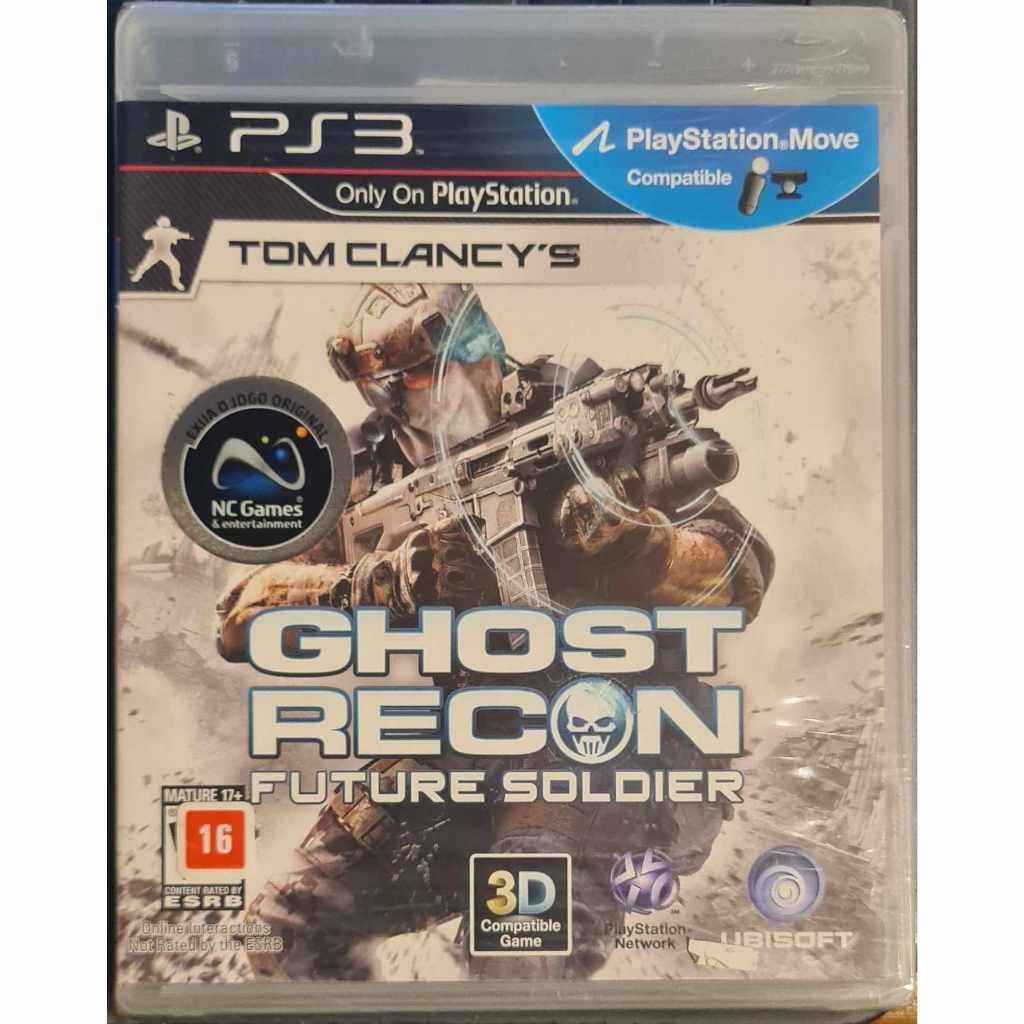 Ghost Recon Future Soldier PS3 - Original - Mídia Física (Lacrado)
