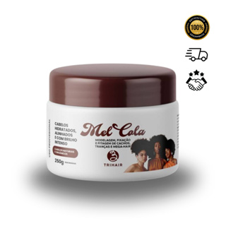 MEL COLA TRIHAIR 250GR PARA CABELOS CACHEADOS NATURAIS E ORGÂNICOS em Oferta na Shopee