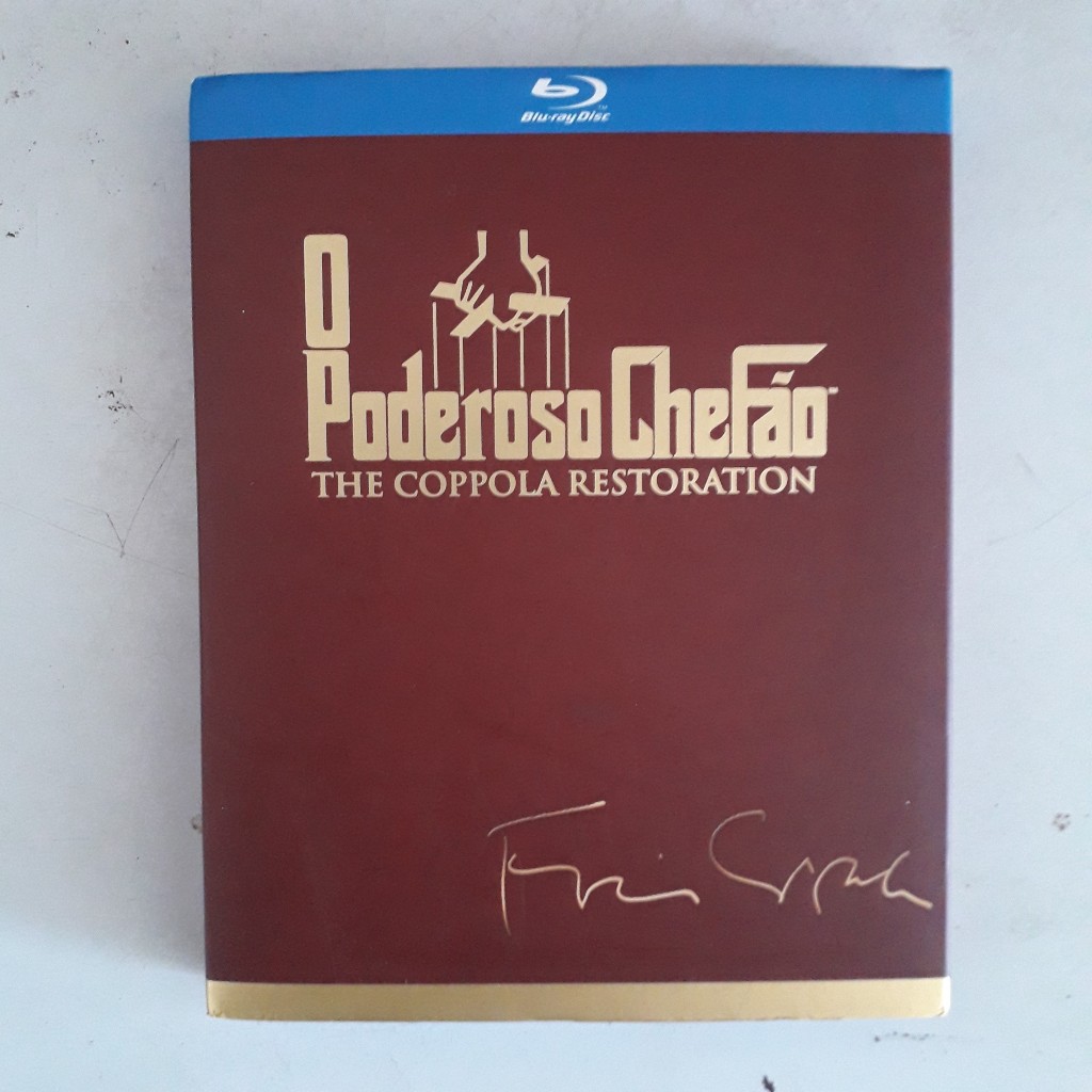 Box 3 Blu-Ray O Poderoso Chefão - The Coppola Restoration