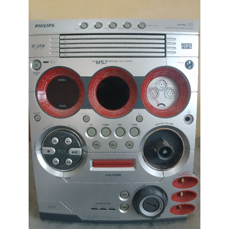peças para o som Philips fwm 57