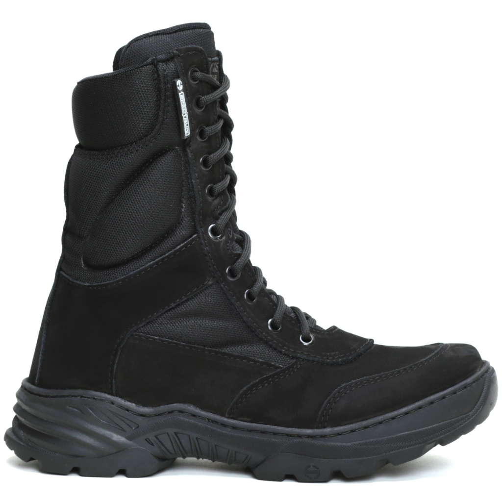 Coturno Militar selva Novo Modelo Exercito Em Couro Nobuck Preta Coyote