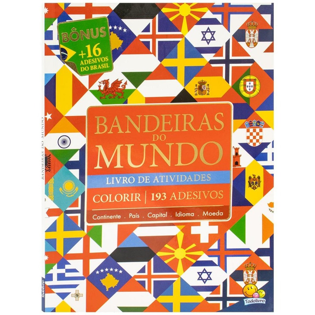 Livro Bandeiras Do Mundo - Todolivro