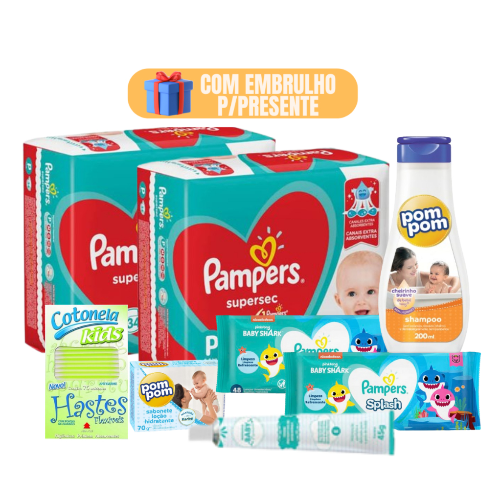 Kit Cuidado Bebê Recém Nascido Maternidade Mãe e Bebê Pós Parto 7 Produtos em Oferta na Shopee