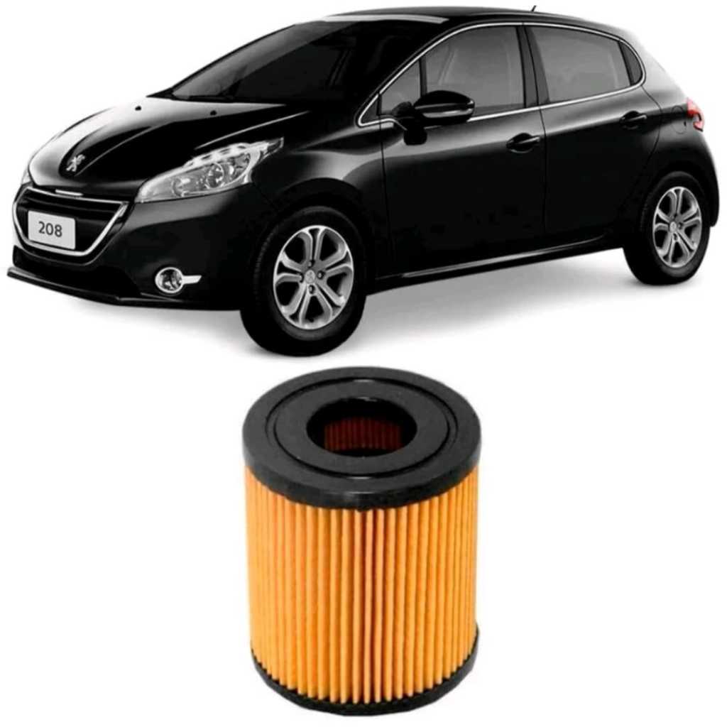Filtro Óleo Peugeot 208 1.5 1.6 2013 A 2017 Tecfil PEL108