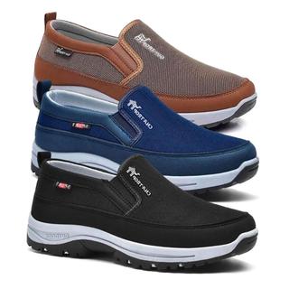 Kit 3 Pares De Tênis Sapatilha Masculino Casual Adventure Resistente Impermeável Antiderrapante Solado Costurado Barato
