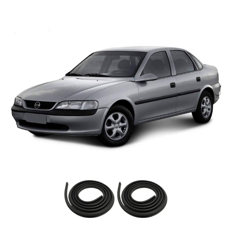 Kit Borracha Vedação 2 Portas Dianteira Vectra 1994 A 2011