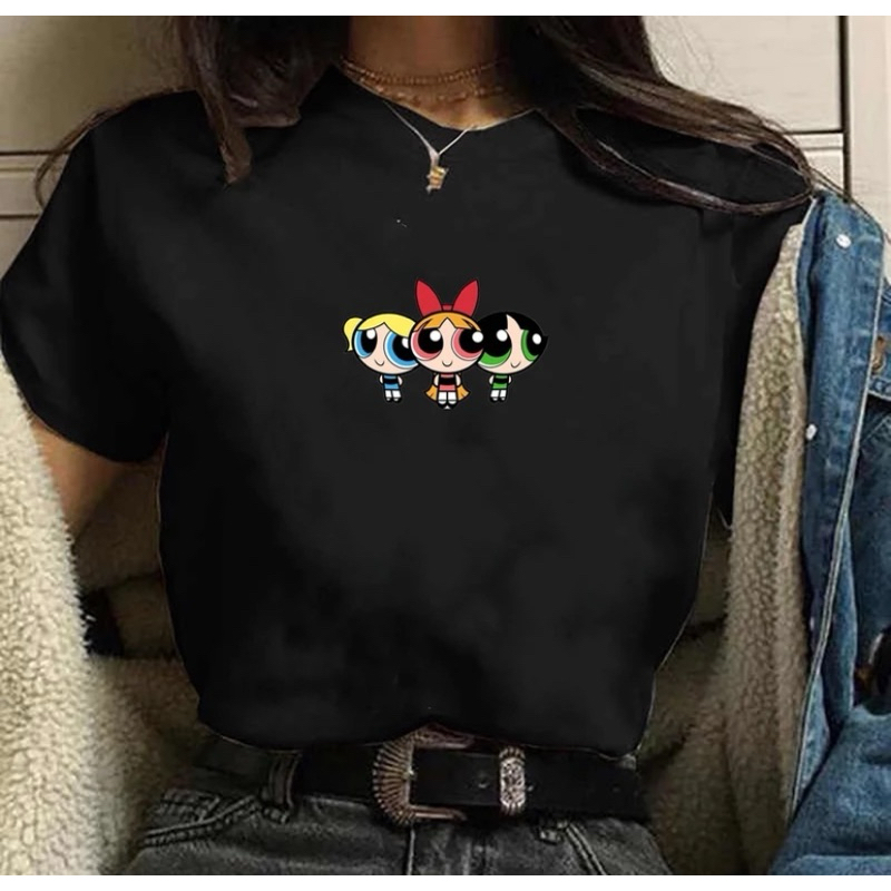 Camiseta As Meninas Super Poderosas Feminina T-shirt Blogueira Tumblr