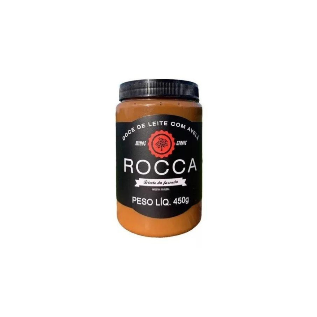 Rocca Doce De Leite Com Avelã 400gr - Direto Da Fazenda - MG