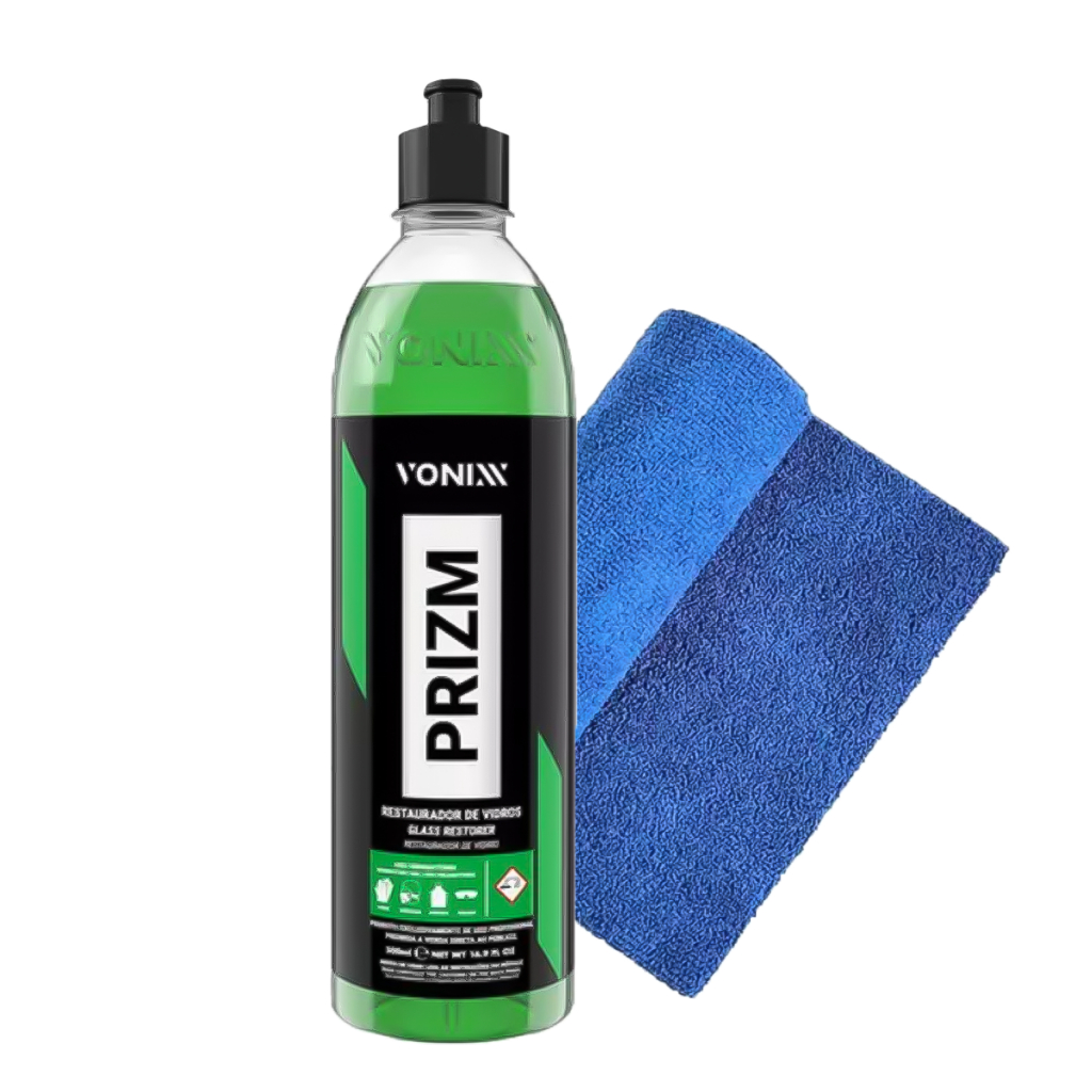 Kit Restaurador De Vidros Prizm + Pano De Microfibra em Oferta na Shopee