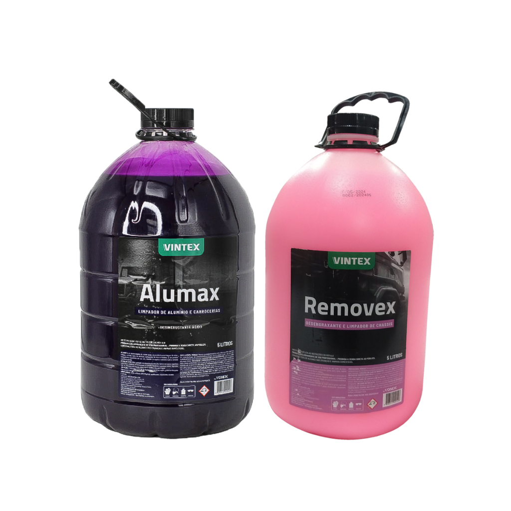 Kit Limpeza Para Caixa De Roda Removex Alumax 5l Vonixx em Oferta na Shopee