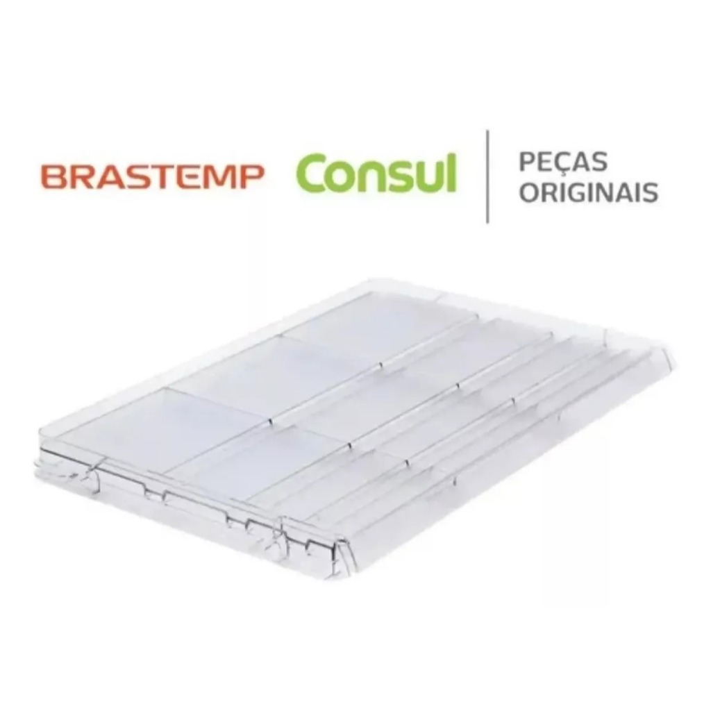 Tampa Gaveta De Legumes Geladeira Brastemp Ative W10347201 ORIGINAL