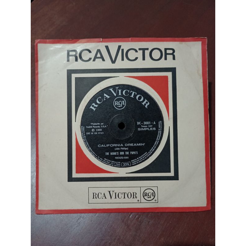 Disco Compacto The Mama's And The Papa's California Dreamin 1966