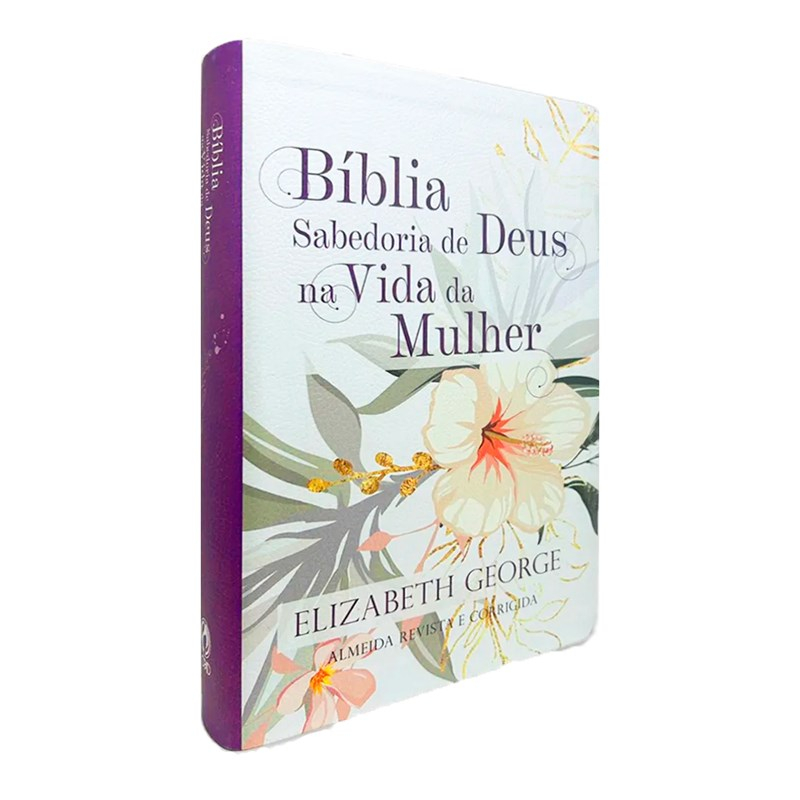 Bíblia Sabedoria de Deus na Vida da Mulher | ARC | Letra Média | Luxo Floral - Books & Magazines