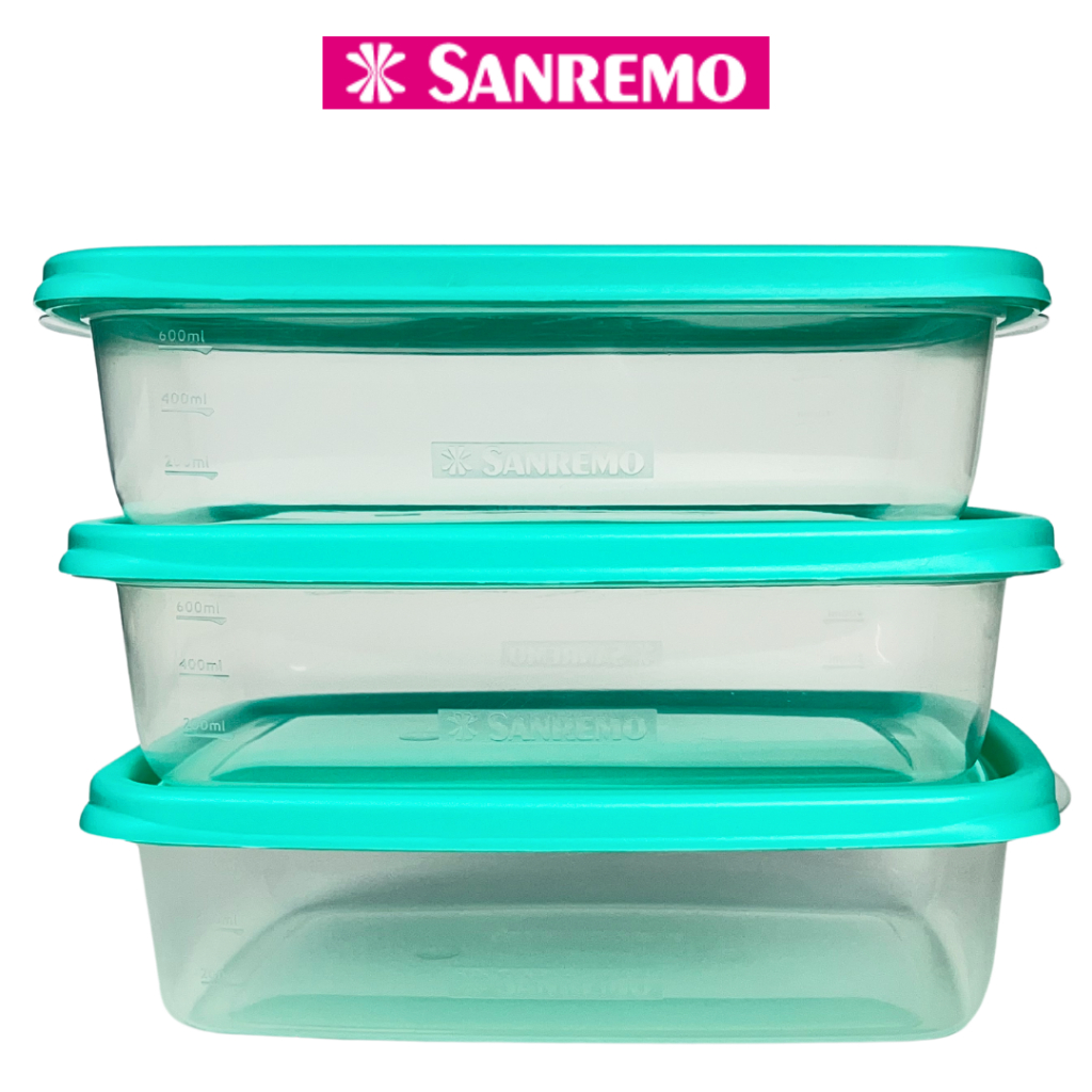 Kit 3 Potes para Mantimentos e Organização Vasilha para Alimentos 785ml  - Promoção