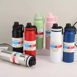 Garrafa Térmica 800ml Garrafa Espacial Quente & Frio Com Isolamento De Inox Grande Capacidade
