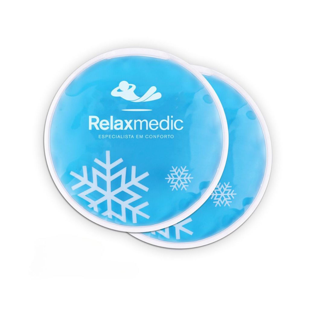 2 Bolsas Térmicas Compressa Adesiva Gelo Frio Relaxmedic - Home & Living