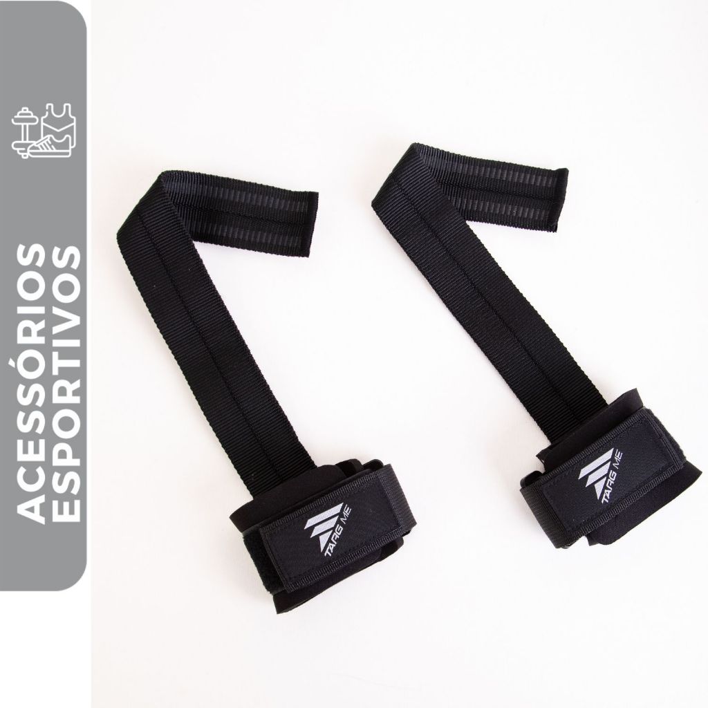 Strap Academia Musculação Cross Targ Me Tala com Munhqueira