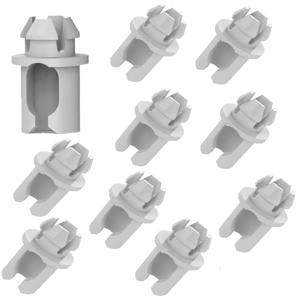 Bucha Presilha Varão Fechadura Gol G2 G3 G4 G5 G6 94 A 2016 - 1O PEÇAS em Oferta na Shopee