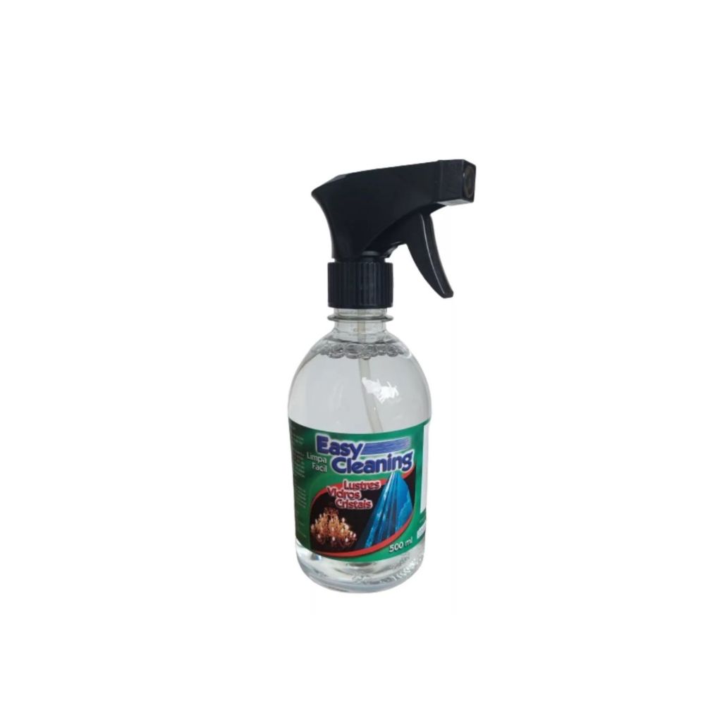 Limpa Lustres , Vidros, Cristal, Espelho, Box, Cooktop Easy Cleaning Limpa Fácil 500ml