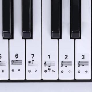 Adesivo Para Teclado Musical Com Notas Para Iniciantes em Oferta na Shopee