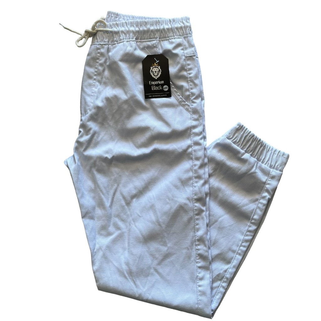 Calça jogger masculina jeans rasgada com cordão elástico com lycra envio rápido a pronta entrega