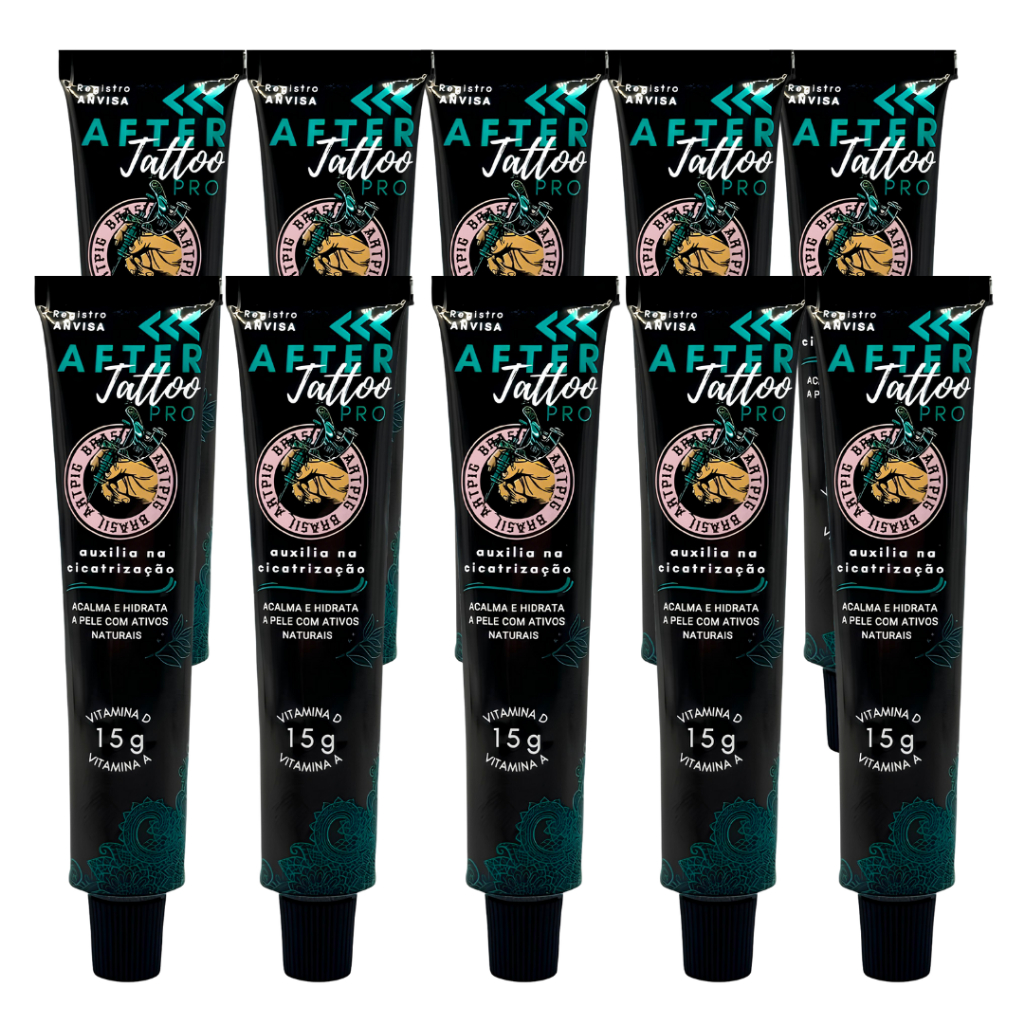 Pomada aftercare Cicatrizante de tatuagem pós tattoo 15g