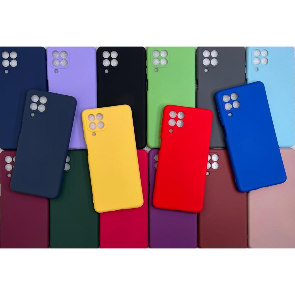 Kit Protetora Capa de Celular - M53 - Samsung Silicone Aveludado Capinha Case